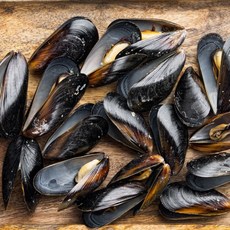 벡스트리아 국내산 홍합 3kg 초록입홍합 세척홍합 섭 냉동홍합