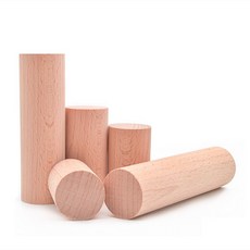 0개 원형 나무 지름 블록 높이 조각 원목 9cm 쌓기 막대 수제 모델 너도밤나무 DIY /2/4/5cm, Height cm 0pcs, Dia .5CM