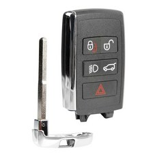 Key Fob 원격 교체 5버튼 스마트 2018-2023 랜드로버 레인지로버 스포츠 디스커버리 이보크 디펜더 (K0BJXF18A LR116873)101564, 하나