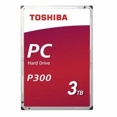 도시바 P300 8.89cm HDD 하드디스크 HDWD130 SATA3 7200 64M, 3TB, P300 시리즈