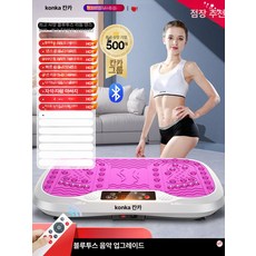 가정용 유산소 다이어트 코어강화 기구 덜덜이 플렉스몰, 기본 색상, 5.최고의 블루투스 리듬댄스 버전 999기어/강력한 체