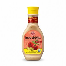 오뚜기 드레싱 1000아일랜드 X 3개 250g, 250ml