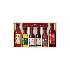우치보리 양조 식초 6개 세트 FV34A 360ml × 2 150ml × 4 유기농 사과 백포도 석류 포도와 블루베리 흑초와 과실 흑초와 석류