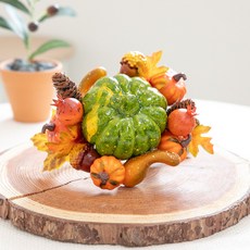 호박팜팜커튼집게 20cm 조화 인테리어, 3개