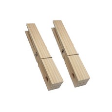 Zaoalife 대형 나무 옷핀 타월 멀티 홀더 DIY 공예용 점보 프리미엄 클립 미끄럼 방지 옷걸이 벽걸이 목욕 홀더 258090, Zaoalife 대형 나무 옷핀 타월 멀티 홀더, DI