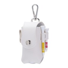 그린유니언 9Color 화이트 골프공 파우치 골프 볼 주머니 케이스, 1개