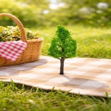 살림덕후 침엽수 조경 재료 배경 만들기 재료 나무 모형, H=120mm, 1개, ONE색