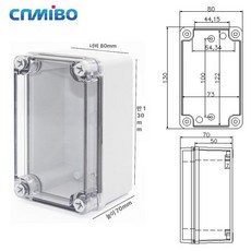 케이스 우퍼 인클로저 듀얼 미로형 자작 멀티미디어 튜닝, 딥블루 130 x 80x70 투명 뚜껑, 기본 모델명/품번