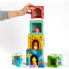 4살 5살 손가락발달 교구 공룡 쌓기놀이 시니어 돌선물 두돌 IQ 유아 완구, 1개