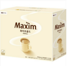 동서 맥심 화이트골드 커피믹스 400T, 400T x 1박스, 11.7g, 400개입