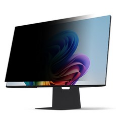 지클릭커 부착식 사생활보호 블루라이트 차단 모니터 보안필름 24인치~32인치, 1개, 24인치(528x297mm)