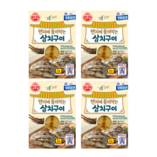 오뚜기 렌지에 돌려먹는 삼치구이, 4세트