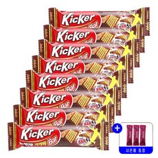 크라운 키커 초코바, 30g, 8개