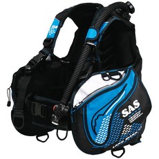 島嶼潛水 SAS-BC01 旅行浮力調整背心，輕巧便攜，浮力調整自如，潛水愛好者首選, 粉藍色