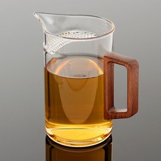 오렌지 마켓 달콤티 월넛트리 내열유리 거름망 숙우 400ml 티포트