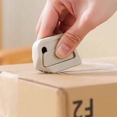 하른 자석 안전한 택배칼 2P, 2개, 화이트+블랙 2개, 화이트+블랙