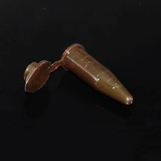 50/100개 1.5ml 플라스틱 원심분리기 튜브(뚜껑 포함) - 실험실 PCR 샘플 보관 및 일회용, 06 Brown -50pcs