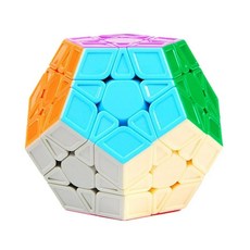 QIYI Megaminxeds 큐브 전문 속도 매직 3x3 스티커없는 Puzzle12-Sides 어린이를위한 교육 장난감, Stickerless, 1개