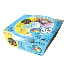 도너랜드 촉감 놀이 뽀송이 모래 250ml 하늘 1개