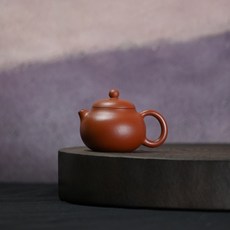 朱泥文旦紫砂壺100ML, 1個, 1L, 朱泥捂灰文旦100ML:100ML