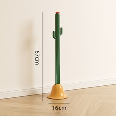 嗨購 仙人掌造型長柄鞋拔，家用免彎腰輔助穿鞋工具, 綠色, 1個