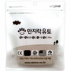만지락 소프트 유토 200g, 점토색상, 5개 점토색상, 5개