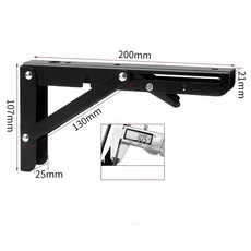 보트 부품 선반 브래킷 벤치 2개 또는 헤비 접이식 550lbs 최대 테이블 하중 듀티, 01 8 inch