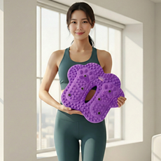 TANTAN 가정용 에어 지압 스텝퍼 천국의계단, 밀키퍼플