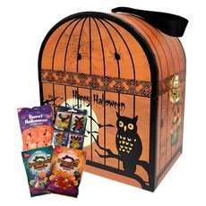 萬聖節籠子造型零食禮盒, 334g, 1盒