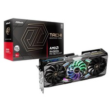 ASRock Radeon RX 9060 XT 스틸 레전드 8GB GDDR6 OC 그래픽 카드 | 3320 MHz 부스트 | 트리플 팬 | 0dB 냉각 | 금속 백플레이트 | P, RX 9070 XT 16G, Taichi