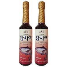 우리랑 프리미엄 참치액 참치액젓 500ml, 2개