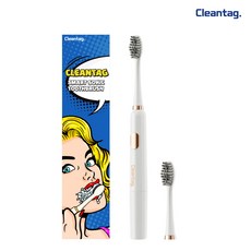클린택 스마트 음파 전동칫솔 / 블랙 화이트, 1개, White1, SH2023