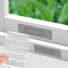 물구멍 방충망 모기장 보수 테이프 5p 해충 벌레차단 모기차단, 5개입 1매