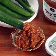순창 전통 국산 쌈장 고기집 쌈장 맛있는쌈장 양배추 쌈장 다시마 쌈장 쌈밥장 순대 쌈장, 500g, 1개