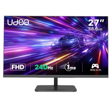 제이씨현 UDEA LOOK LK2736PA 유케어 240Hz 홈게임 게이밍 모니터 27인치 무결점, 68.6cm