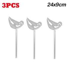 유리 새 자동 꽃 급수 장치 여행용 드리퍼, 2. 3pcs Little bird, 1개