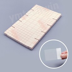 용문테크윈 PSfilm204 날개형키퍼 (스티커보호필름 라벨보호필름), 1팩, 5X7