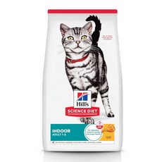 Hill's Science Diet 獸醫推薦 室內成貓 1-6歲 雞肉配方, 1.58kg, 1個, 雞肉