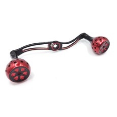 베이트릴 더블핸들 튜닝핸들 튜닝 노브 초정밀 알루미늄 초경량 시마노 다이와 아부가르시아 바낙스 호환, 1-5 레드, 더블핸들(베이직)BDH-130mm