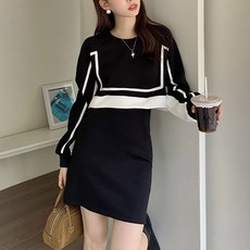 비보뉴 여성 골프원피스 긴팔 봄 가을 겨울 원피스