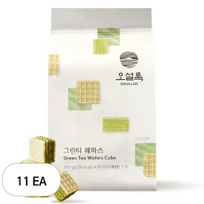 오설록 그린티웨하스, 100g, 11개