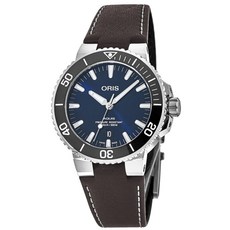 Oris 오리스 아퀴스 데이트 오토매틱 39mm 남성용 시계 01 733 7732 4135-07 5 21 10FC 675921