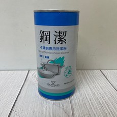 牛頭牌 Buffalo 鍋潔 鍋具去污粉 不鏽鋼洗潔粉 397G, 1個