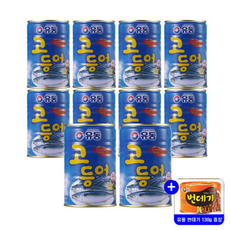 유동 고등어 x+사은품 고등어조림 통조림, 10개, 400g