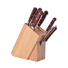 實木刀架 廚房收納刀座, 自然色, 1個