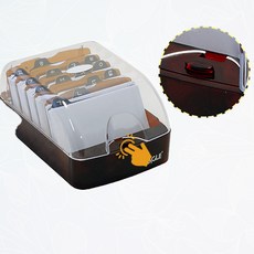 명함통 소형 랜덤 색상 1개 명함케이스 데스크정리 쓱템