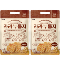 누누곳간 라라누룽지 찹쌀 글루텐프리 과자, 2개, 432g
