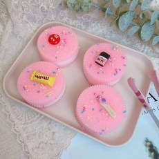 亮燈貓爪捏捏樂 解壓玩具 超軟泥感食玩 減壓玩具, 粉色奧利奧【隨機配飾】, 1個