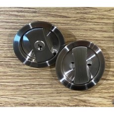 EZSET 日式推拉門鎖, 1個, 黑色，白鐵色