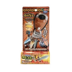 영실업 스낵월드 쟈라홀더 챠푸버전 + 쟈라 우드 장난감칼, 혼합 색상, 1개